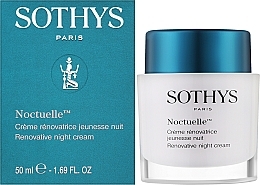 Odmładzający krem do twarzy na noc - Sothys Noctuelle Renovative Night Cream — Zdjęcie N2