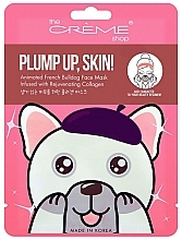 Maseczka do twarzy - The Creme Shop Plump Up Skin French Bulldog Mask — Zdjęcie N1