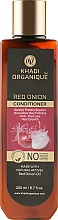 Naturalny balsam ajurwedyjski wzmacniający włosy - Khadi Organique Red Onion Hair Conditioner — Zdjęcie N2