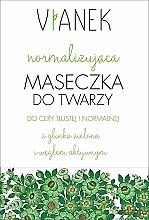 PREZENT! Normalizująca maseczka do twarzy - Vianek Seria zielona energetyzująca — Zdjęcie N1