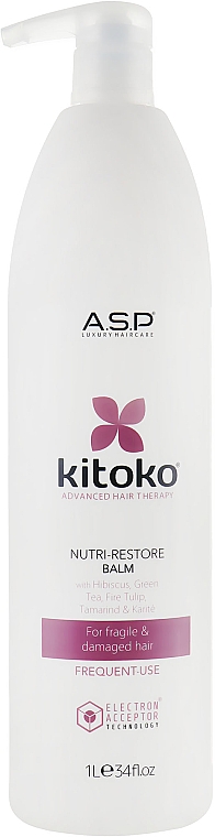 Balsam regenerujący	 - Affinage Salon Professional Kitoko Nutri Restore Balm — Zdjęcie N3