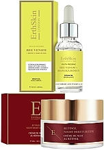 Kup Zestaw - ErthSkin London Retinol Night + Bee Venom + Manuka Serum (serum/30ml + n/cr/50ml)