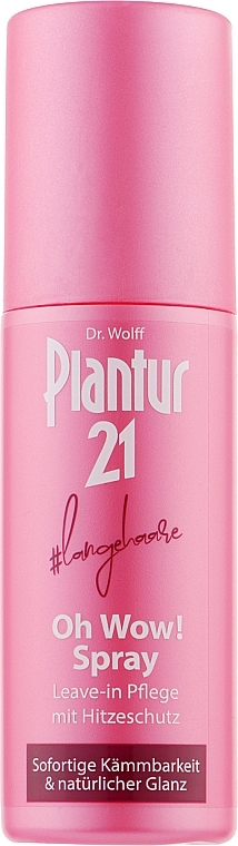 Spray ułatwiający rozczesywanie do długich włosów - Plantur 21 #Long Hair Oh Wow! Spray — Zdjęcie N1