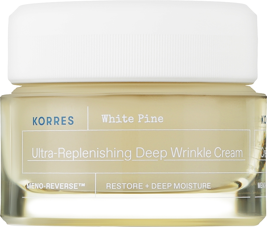Przeciwzmarszczkowy krem do twarzy z ekstraktem z sosny białej - Korres White Pine Ultra Replenishing Deep Wrinkle Cream — Zdjęcie N1