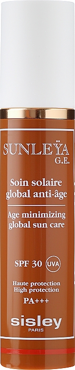 Przeciwsłoneczny krem do twarzy SPF 30 PA +++ - Sisley Sunleÿa G.E. Age Minimizing Global Sun Care — Zdjęcie N2