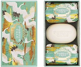 Kup Zestaw do pielęgnacji włosów - Portus Cale White Crane Soap (soap/3 x 150g)