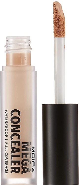 PRZECENA! Wodoodporny korektor do twarzy - Moira Mega Waterproof Concealer * — Zdjęcie N2