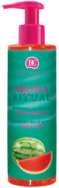 Mydło w płynie Świeży arbuz - Dermacol Aroma Ritual Liquid Soap Fresh Watermelon — Zdjęcie N1