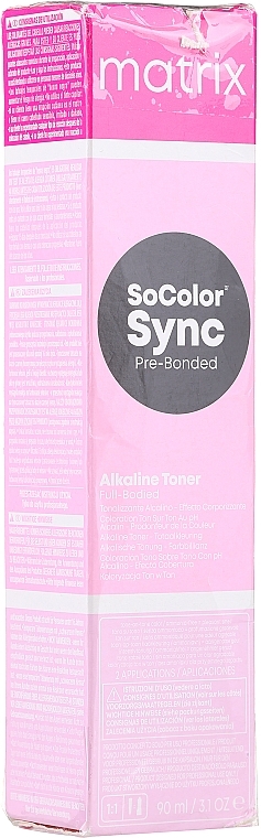 PRZECENA! Toner do włosów - Matrix SoColor Sync Alkaline Toner * — Zdjęcie N3