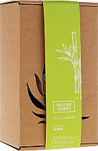 Kup Zestaw Bambus - Nature Queen Linia regenerująco-kojąca (peel 250 g + b/butter 150 ml + b/lot 200 ml)