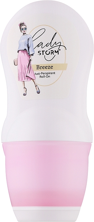 Dezodorant w kulce - Storm Lady Breeze Anti-Perspirant Roll-On — Zdjęcie N1