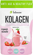 Kup Kolagen o smaku truskawkowym z witaminą C i kwas hialuronowym - Intenson Anti-Age & Healthy Flex