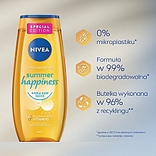 Odświeżający żel pod prysznic - Nivea Summer Happiness Sun Scent — Zdjęcie N7