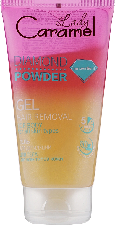 Żel do depilacji - Lady Caramel Diamond Powder Gel