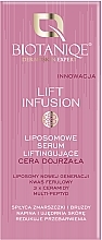 Liposomowe serum liftingujące do cery dojrzałej - Biotaniqe Lift Infusion — Zdjęcie N1
