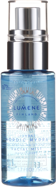 Nawilżająca i odświeżająca mgiełka do twarzy - Lumene Lahde [Spring Water] Pure Arctic Hydration Spring Water Mist