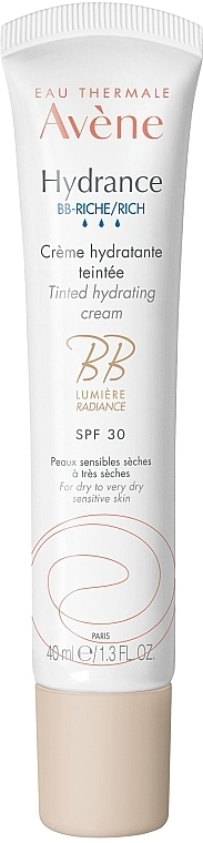 Krem BB - Avene Hydrance BB-Rich Tinted Hydrating Cream SPF30