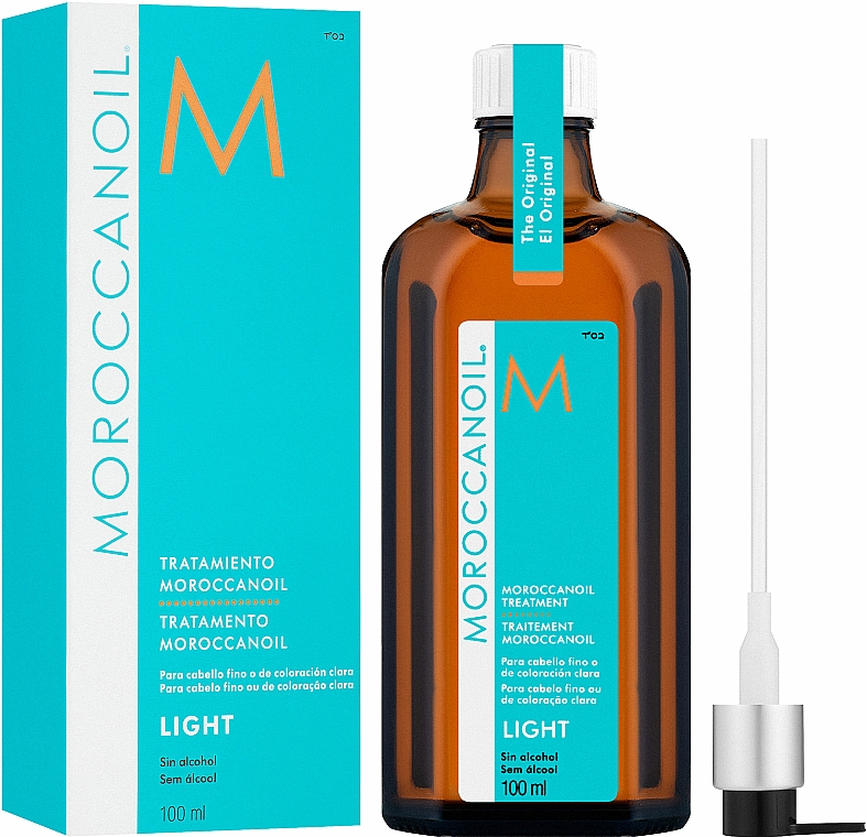 Olejek do włosów cienkich i rozjaśnianych - Moroccanoil Treatment For Fine or Light-Colored Hair — Zdjęcie N2