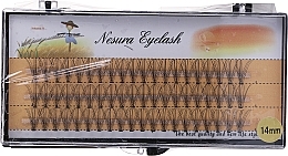 PRZECENA! Sztuczne rzęsy, C, 14 mm - Clavier Nesura Eyelash * — Zdjęcie N4