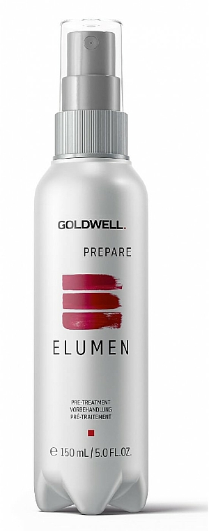 Ochronny spray przed farbowaniem włosów - Goldwell Elumen Prepare Pretreatment — Zdjęcie N1