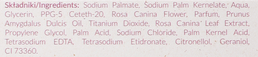 Różane mydło w kostce - Scandia Cosmetics  — Zdjęcie N2