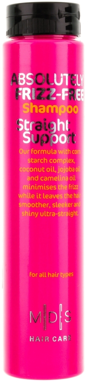 Wygładzający szampon do wszystkich rodzajów włosów - Mades Cosmetics Frizz-Free Shampoo Silky Smooth