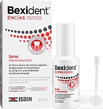 Spray do intensywnej pielęgnacji dziąseł - Isdin Bexident Gums Intensive Care Spray — Zdjęcie N2