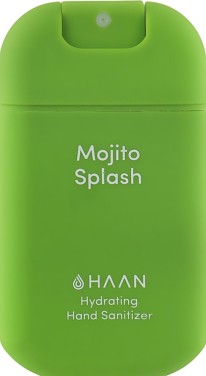 Spray do dezynfekcji Mojito - HAAN Hydrating Hand Sanitizer Mojito Splash  — Zdjęcie N1