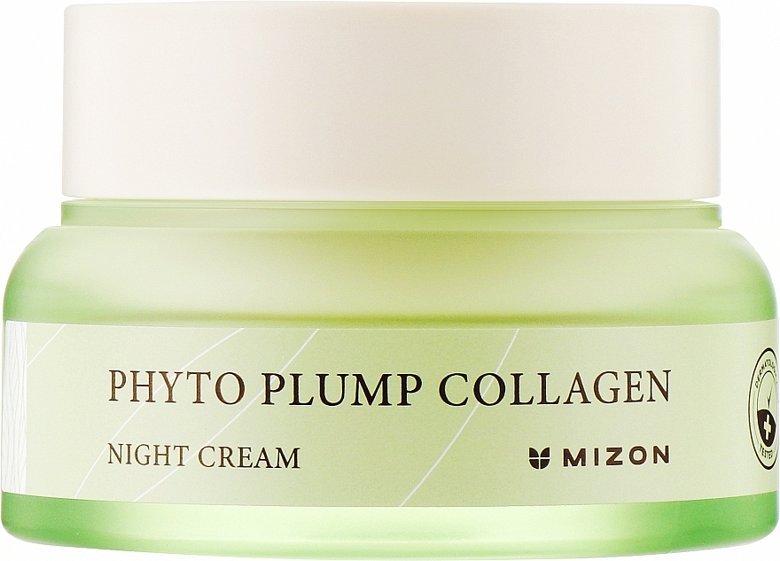 Krem do twarzy na noc z fitokolagenem - Mizon Phyto Plump Collagen Night Cream