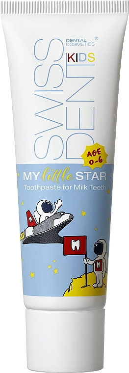 Pasta do zębów dla dzieci poniżej 6 roku życia - Swissdent Kids My Little Star Toothpaste — Zdjęcie N1