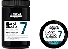 Rozjaśniacz w proszku - L'Oreal Professionnel Blond Studio Multi-Functional Powder  — Zdjęcie N1