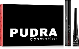 Kup Zestaw - Pudra Cosmetics Try It Kit (mascara/10ml + pencil/3ml)