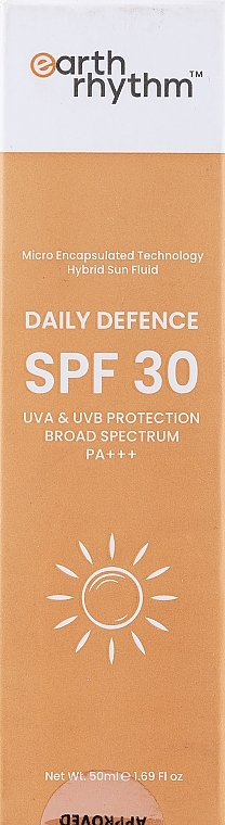 PRZECENA! Hybrydowy fluid przeciwsłoneczny SPF 30 - Earth Rhythm Ultra Defence Hybrid Sun Fluid SPF 30 /PA + + + * — Zdjęcie N1