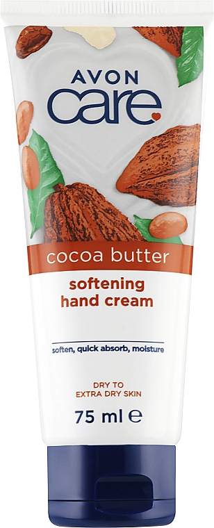 Odżywczy krem do rąk z masłem kakaowym do skóry suchej i ekstrasuchej - Avon Care Nourishing Hand Cream