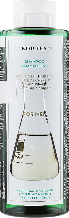 Szampon przeciw wypadaniu włosów dla mężczyzn - Korres Pure Greek Olive Shampoo