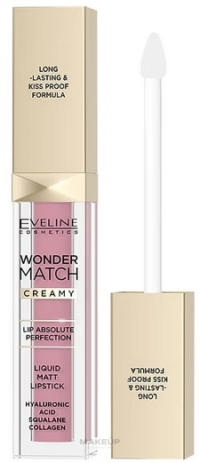 Szminka - Eveline Wonder Match Creamy Liquid Matt Lipstick — Zdjęcie 01