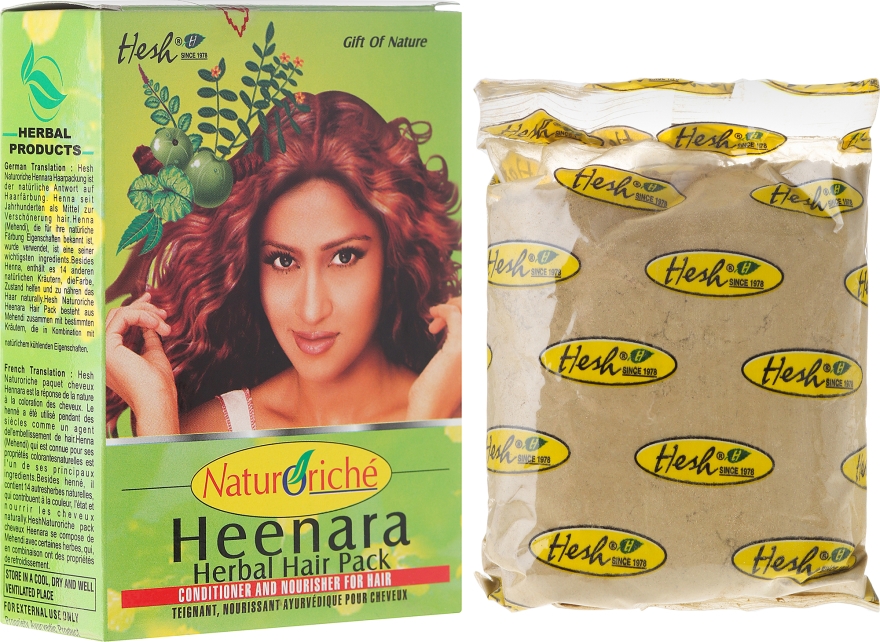 Henna do włosów - Hesh Hennara Herbal Hair Pack