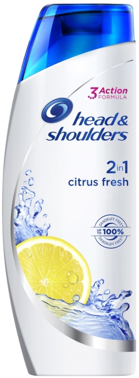 Szampon 2 w 1 do włosów Cytrusowa świeżość - Head & Shoulders Citrus Fresh 2in1 