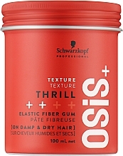 Kup Włóknista guma do stylizacji włosów - Schwarzkopf Professional Osis + Thrill Texture Fibre Gum
