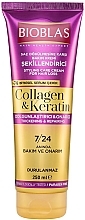 Krem do stylizacji włosów z keratyną i kolagenem - Bioblas Collagen & Keratin Styling Care Cream — Zdjęcie N1