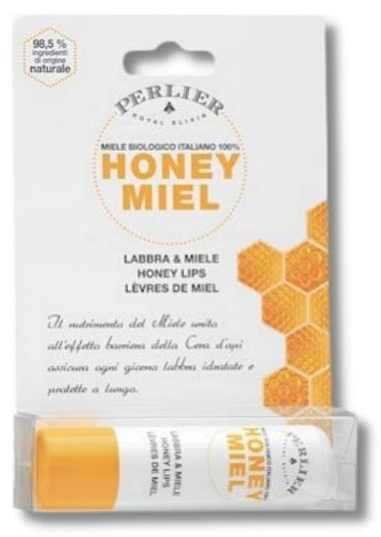 Balsam do ust - Perlier Honey Miel Lip Stick Honey — Zdjęcie N2