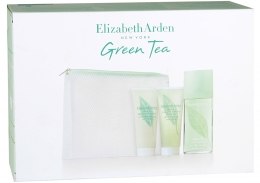 Kup Elizabeth Arden Green Tea - Zestaw z białą kosmetyczką (edt 100 + b/l 100 + sh/g 100 + Bag)