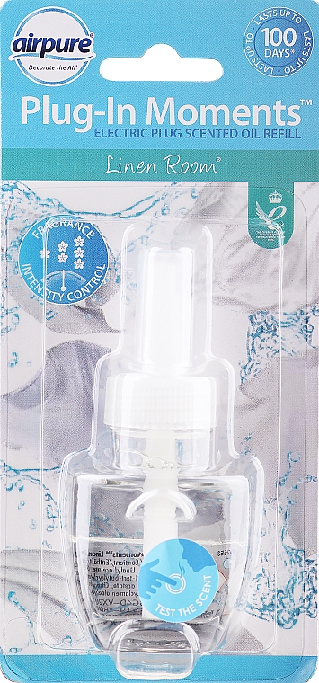 Dyfuzor zapachowy - Airpure Plug-In Moments Refill Linen Room — Zdjęcie N1