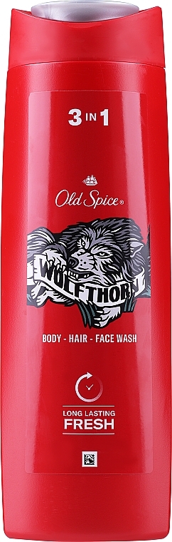 Szampon-żel pod prysznic 3 w 1 - Old Spice Wolfthorn Shower Gel + Shampoo 3 in 1 — Zdjęcie N2