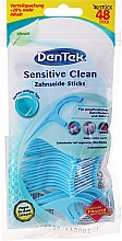 Kup Wykałaczki z nicią dentystyczną o smaku miętowym - DenTek Sensitive Clean