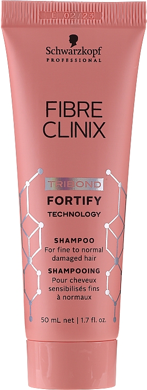 Szampon wzmacniający włosy - Schwarzkopf Professional Fibre Clinix Fortify Shampoo — Zdjęcie N1