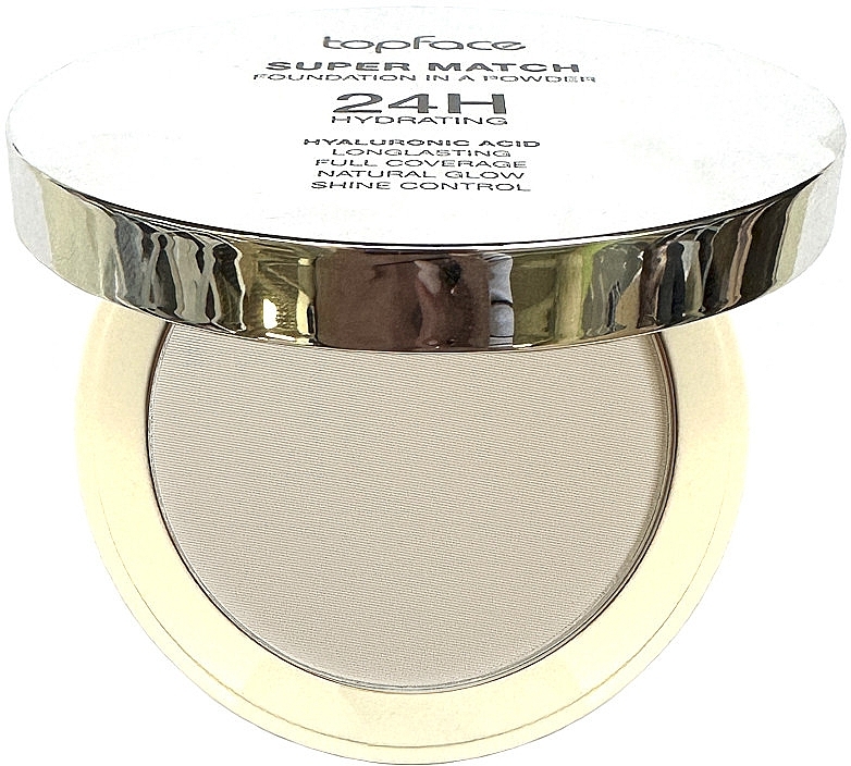 Puder w kompakcie - TopFace Super Match Foundation — Zdjęcie N1