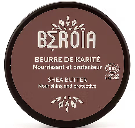 Organiczne masło shea do twarzy, włosów i ciała - Beroia Shea Butter — Zdjęcie N1