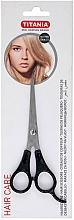 Nożyczki fryzjerskie 13,5 cm - Titania Hair Scissors — Zdjęcie N1