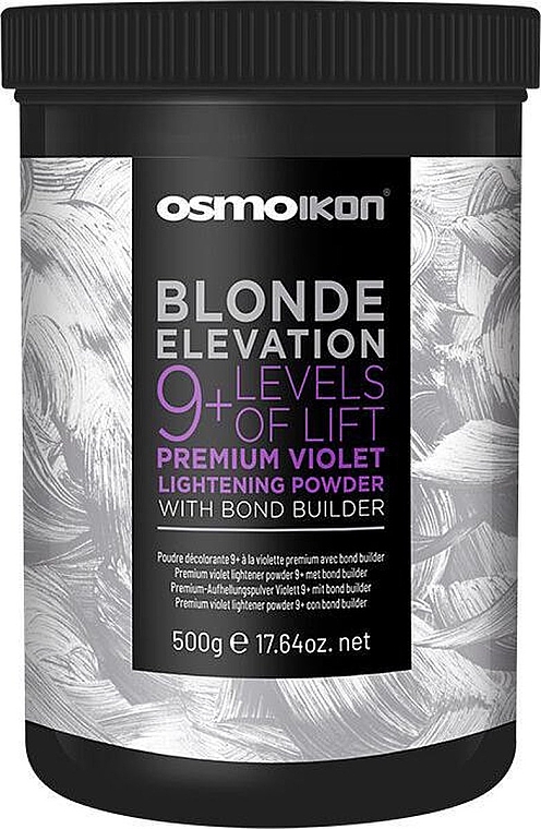 Puder rozjaśniający do włosów - Osmo Ikon Blonde Elevation 9+ Premium Violet Lightening Powder — Zdjęcie N1